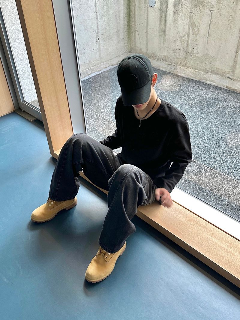 Module Basic Waffle Uniqlo Long Sleeve 4C