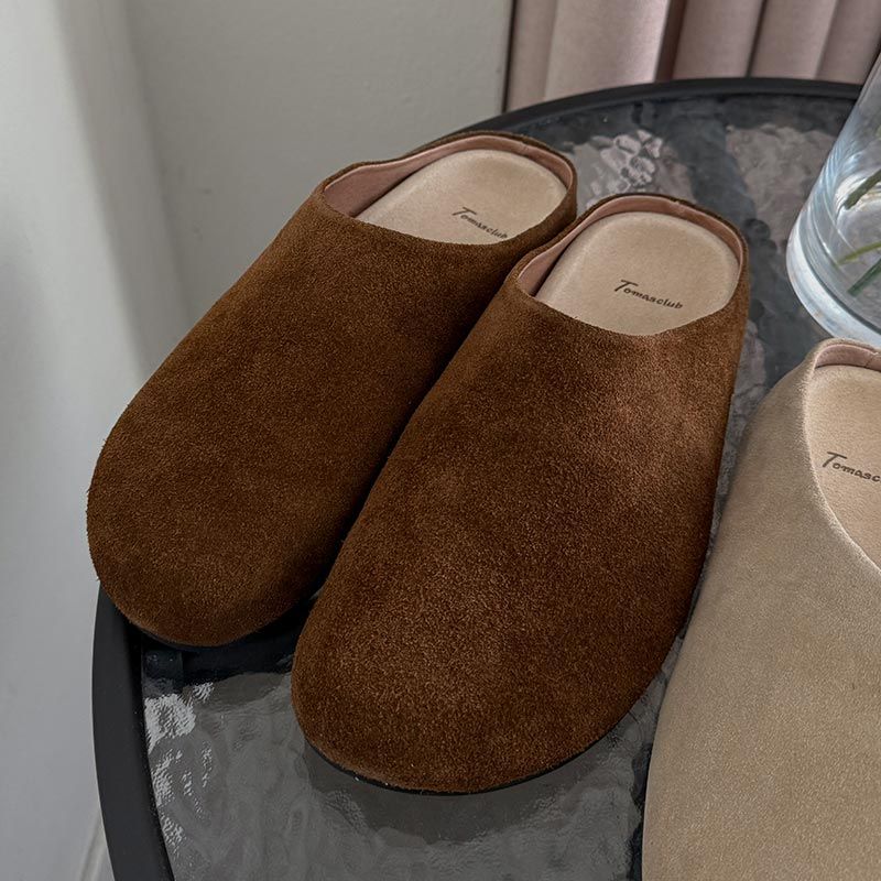 ASCLO Retro Mule Slippers (3color)