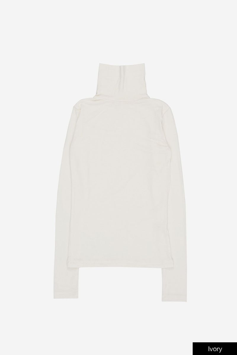 Youth basic fleece turtle-neck T-shirt