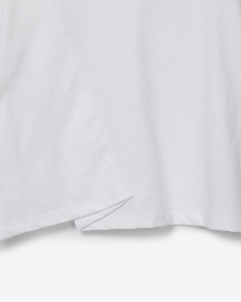 circle lettering 1/2 T-shirt [ white ]