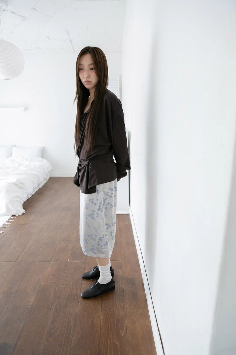 loop button over loose top(4colors)