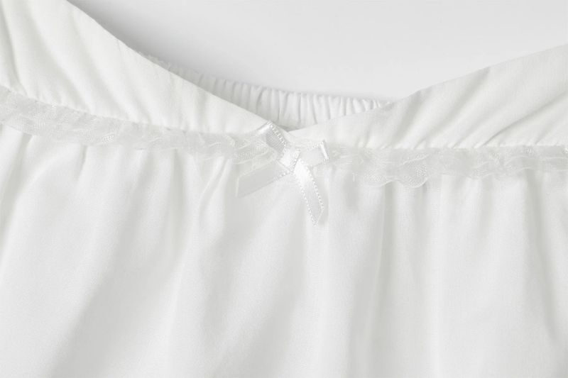 Sorbet top - white