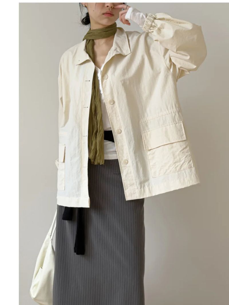 INCHANT ME（インチャントミー）の「Low Nylon String Loose Fit Jacket（Jackets/Outerwear）」