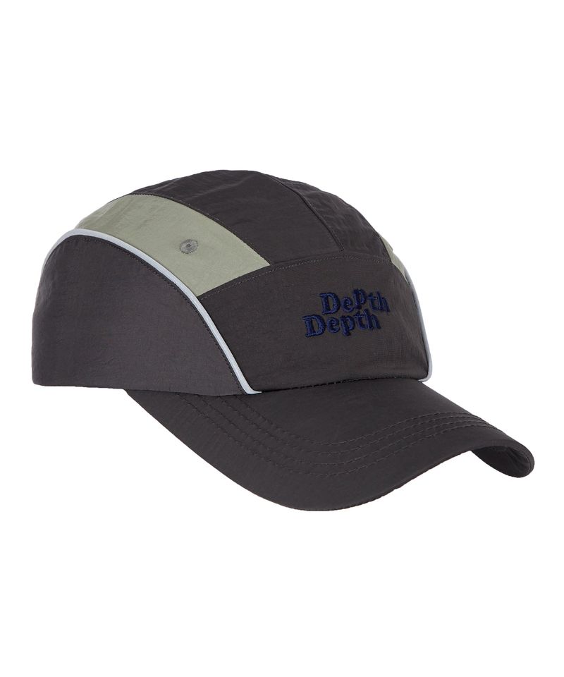 Depth Nylon 7 Panel Cap Light Charcoal