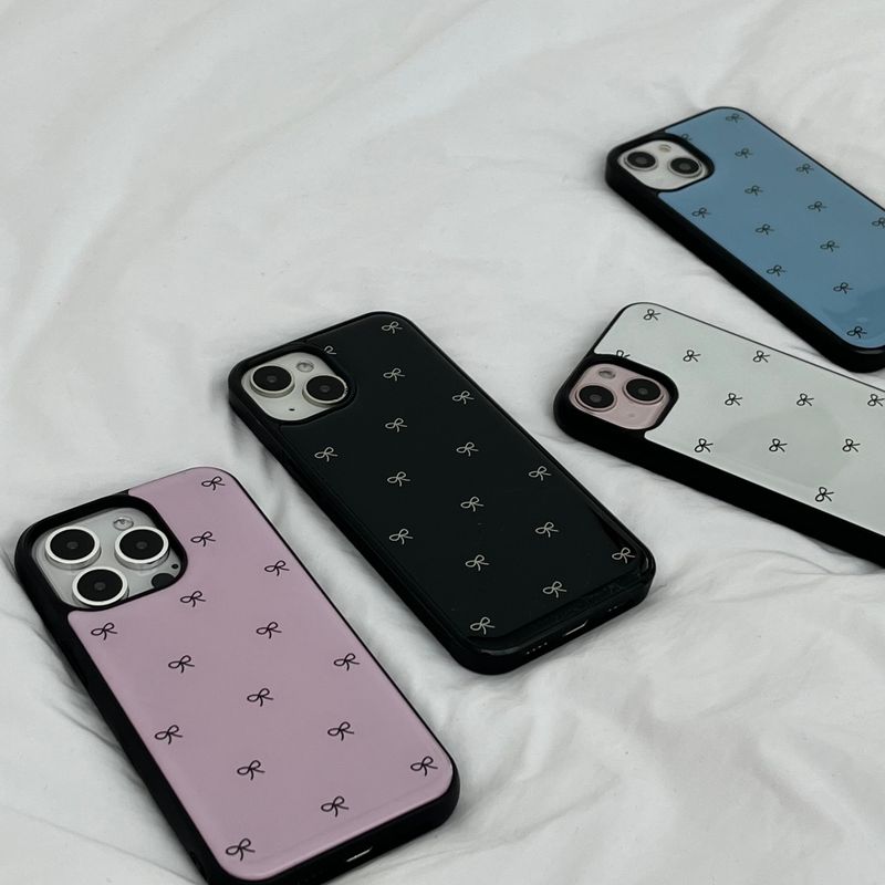 casecream（ケースクリーム）の「[MADE] ミニリボン [エポキシバンパーケース] 4color（スマホグッズ/小物）」