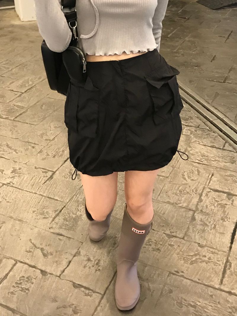 Larvate mini skirt