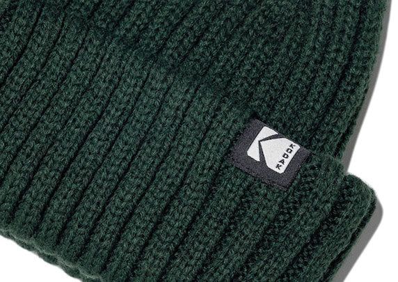 RAINBOW SHORT BEANIE【GREEN】