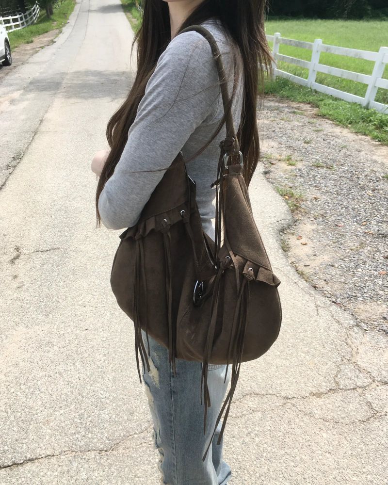 OOTJ loose damage flare jeans