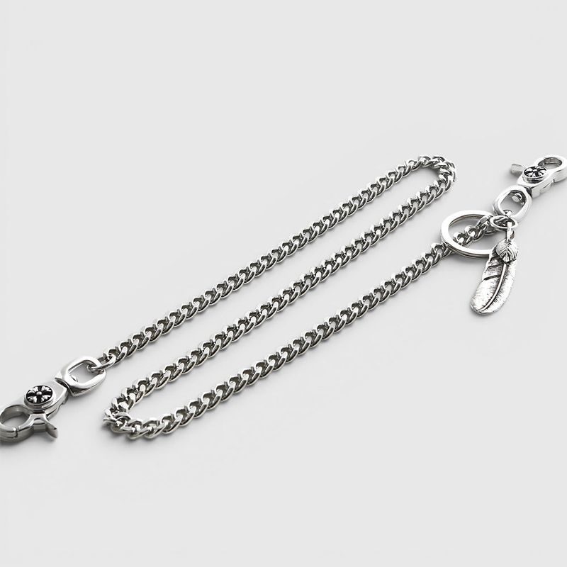 SVC-528 Feather Silver Basic Trouser Chain