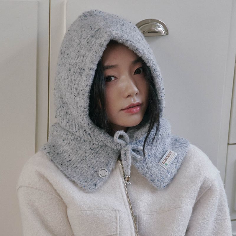 ALLINCOMPLETE（オールインコンプリート）の「ファミリースプリンクルブークレバラクラバ_アダルト (ライトグレー)（帽子）」