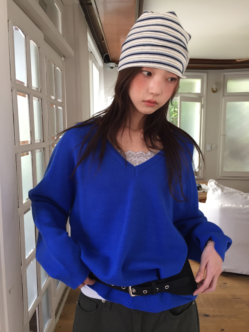 Rito Striped Beanie (3color)
