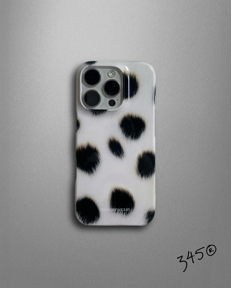 PORKA DOT FUR Hard Case / TREEFORFIVE345