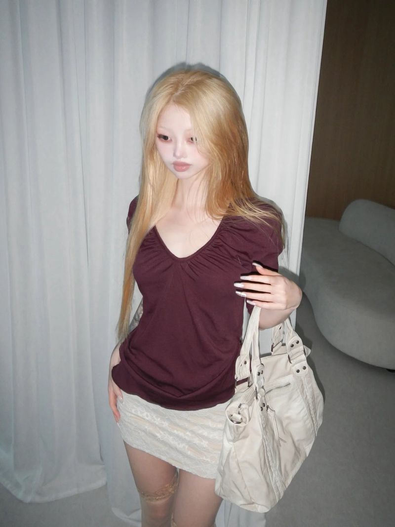 sopy lace sk(2 color)