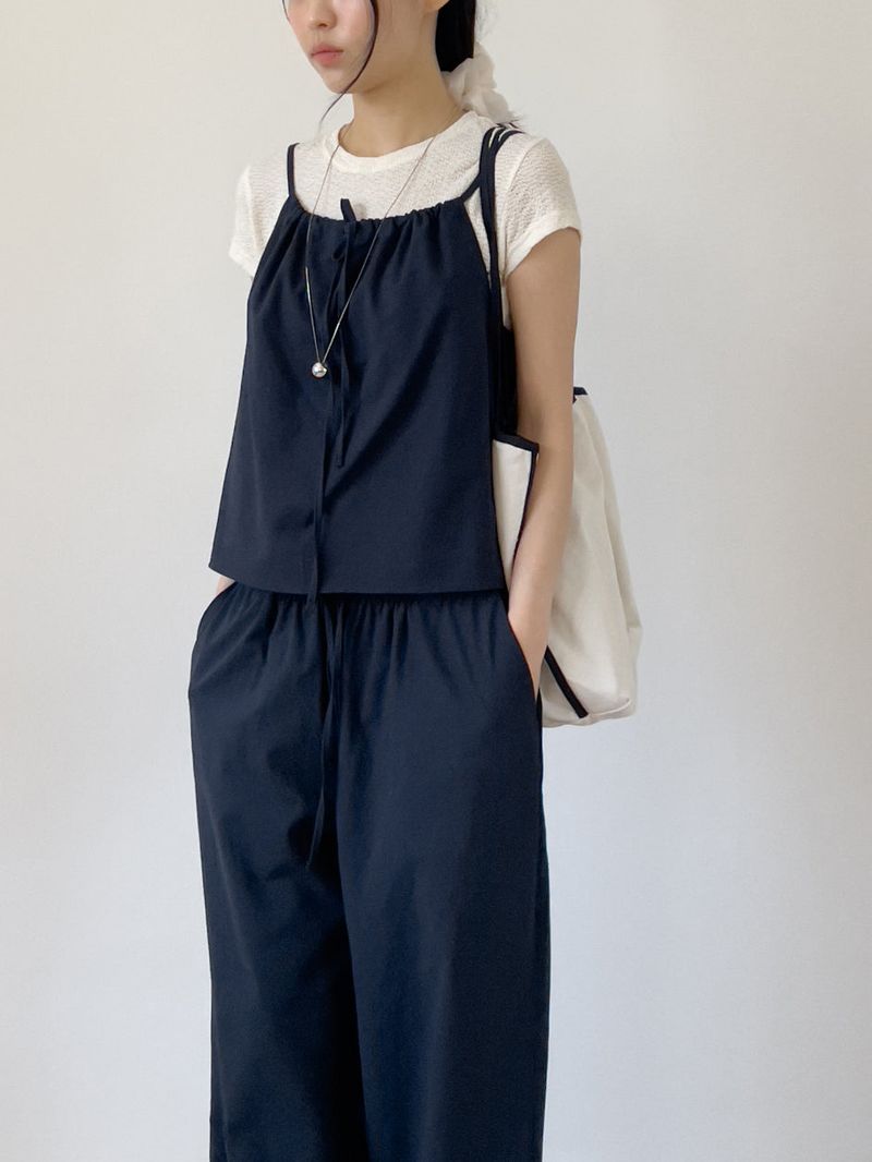 INCHANT ME(インチャントミー)の「Lily String Cotton Bustier(Tops)」