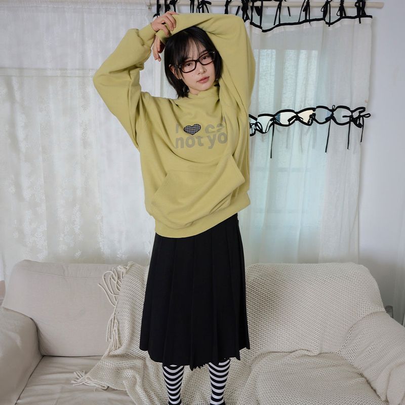 DOUBLE MOOD WRAP PLEATED SKIRT