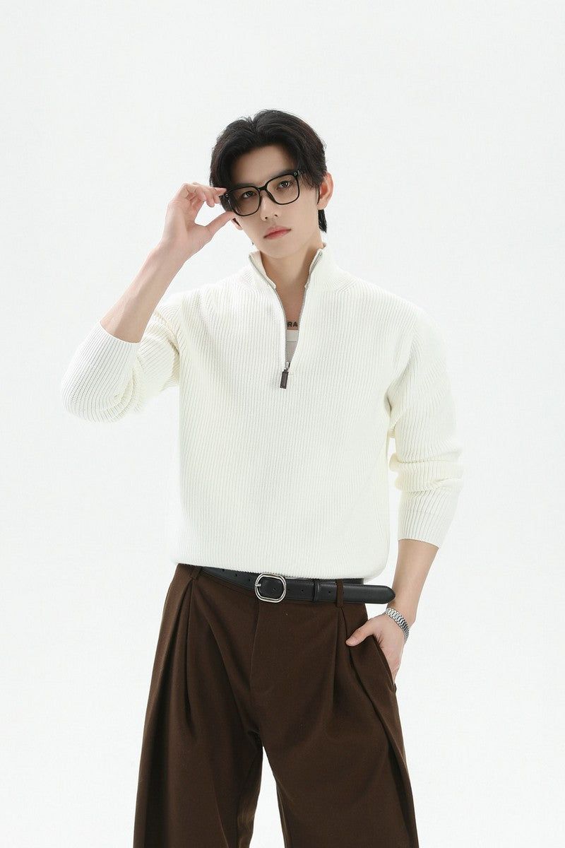 TURNTIDE（ ターンタイド）の「Heavyweight Half Zip Knit Sweater（Tops）」