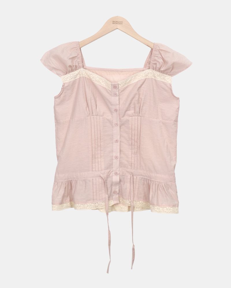 Eirin Frill Sleeveless Blouse