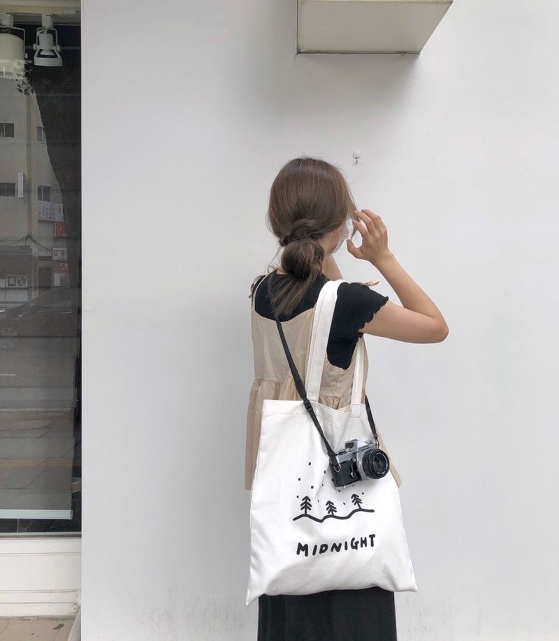 bora and（ボラアンド）の「ミッドナイトエコバッグ（バッグ）」