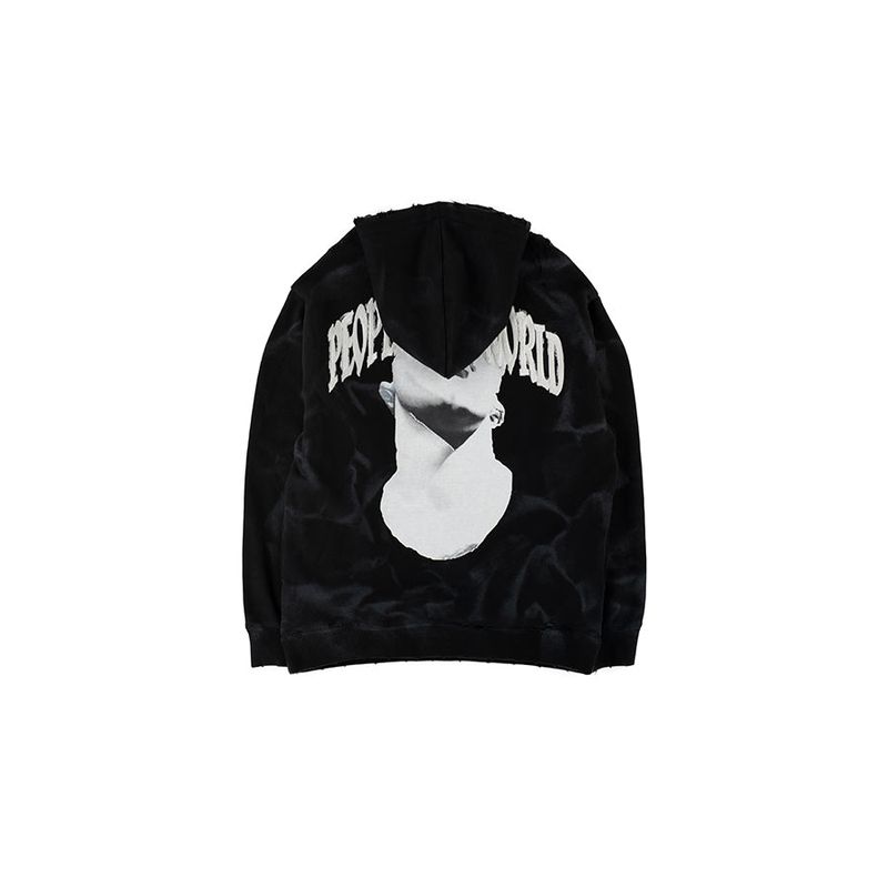 Damage over hood (BLACK)