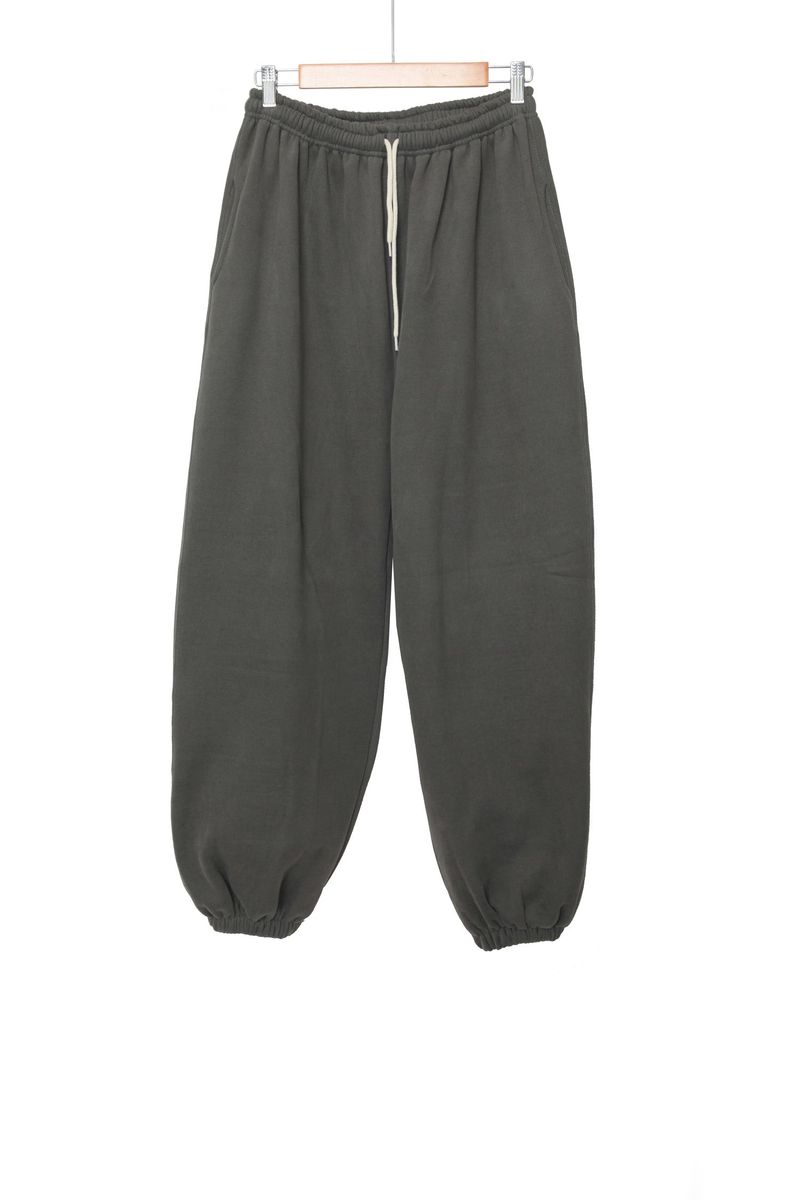 wool fluff balloon jogger pants