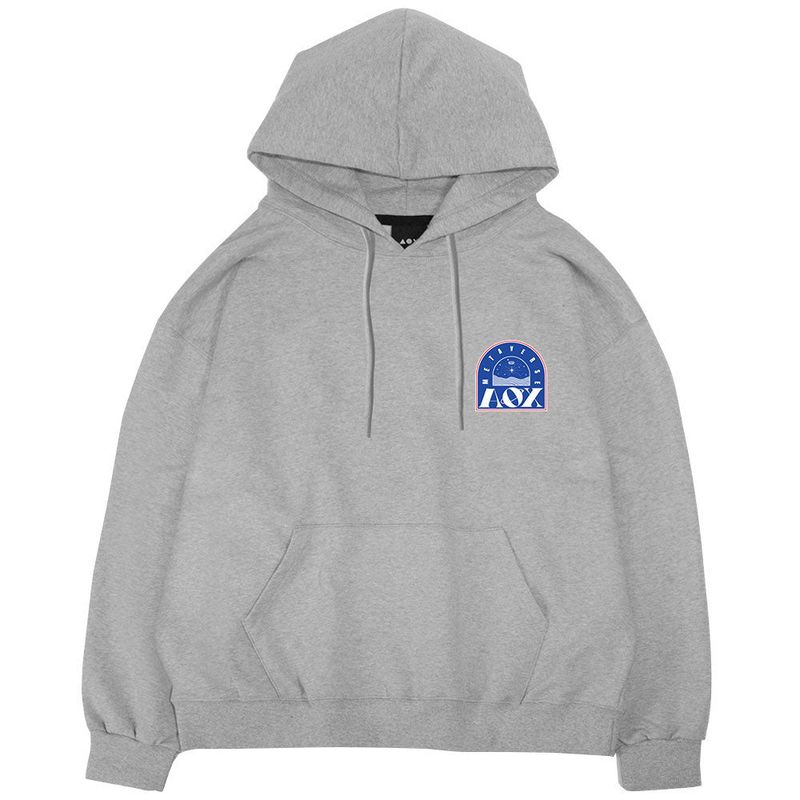Arch Patch Metaverse Hoodie (Gray)