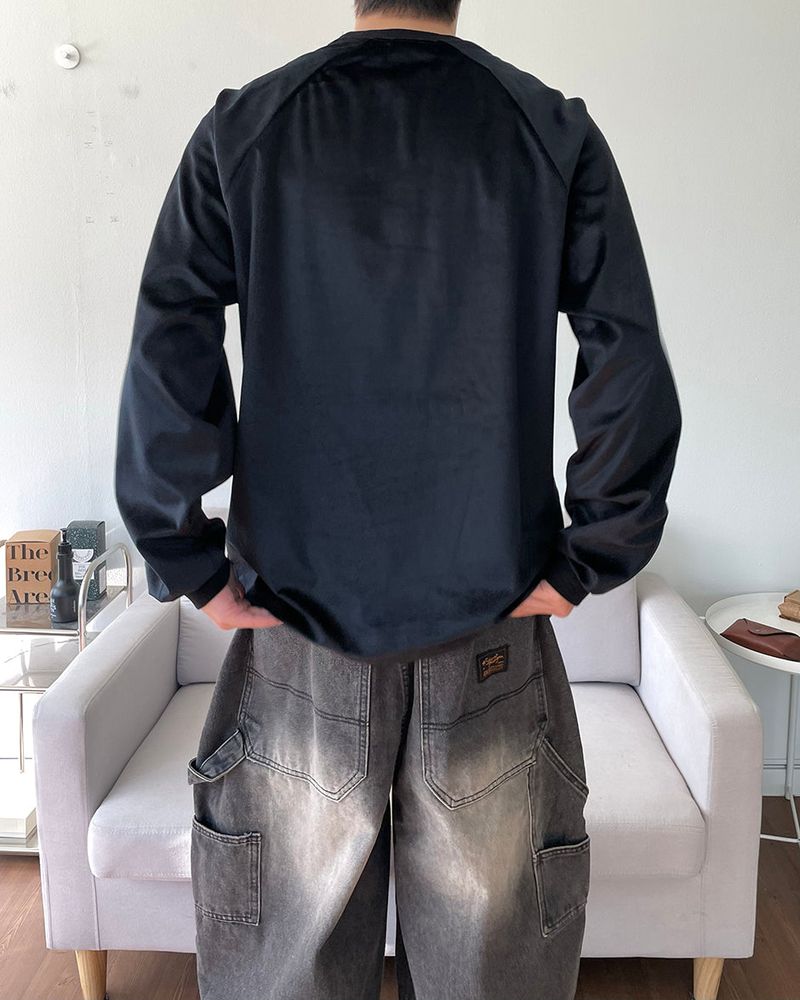 Velvet Soccer Long-Sleeved T-shirt
