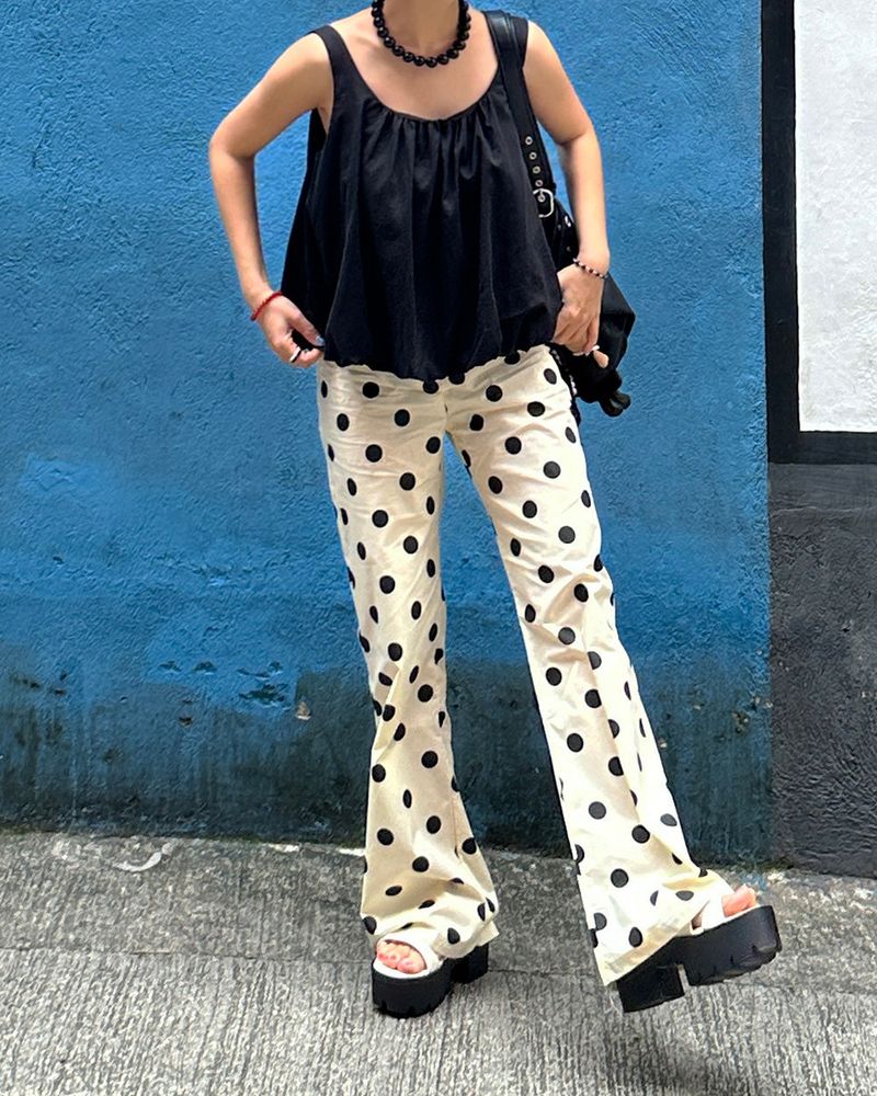 Youth Pumpkin Balloon Bustier Blouse