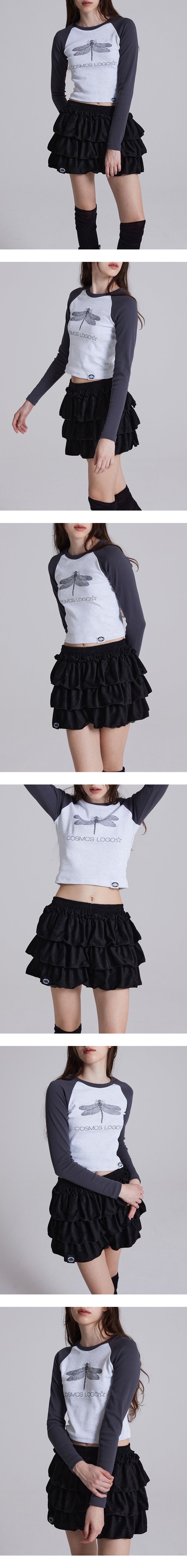 MOCHA SKIRT IN BLACK