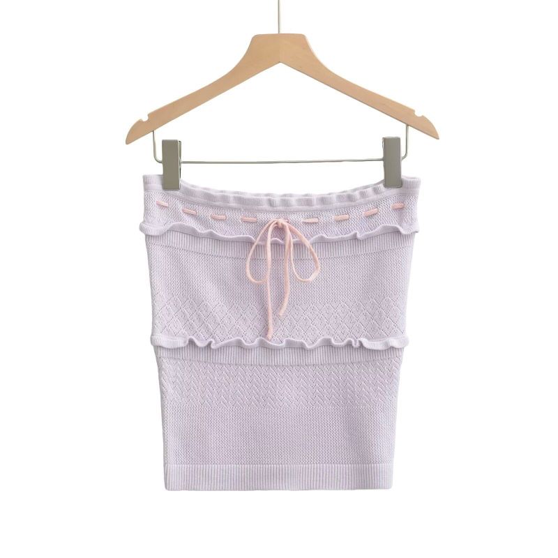Nover Ribbon Knit Top