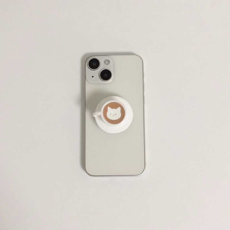 【MADE】 cafe snuhug tok(cat latte)