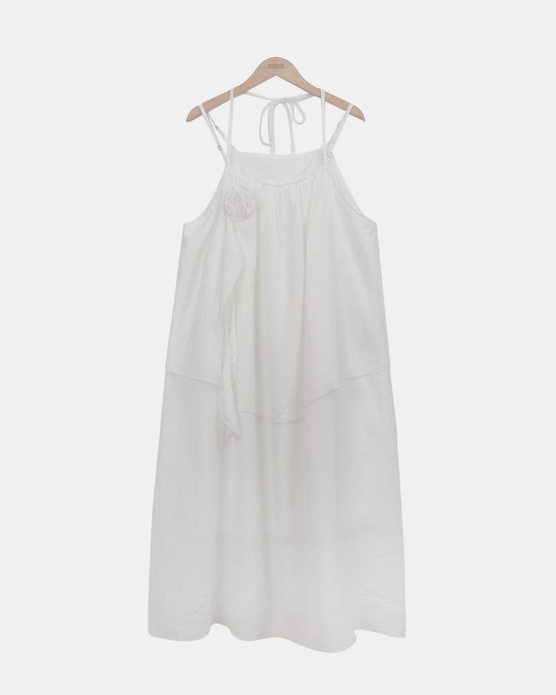 Heogeul Long Sleeveless Dress