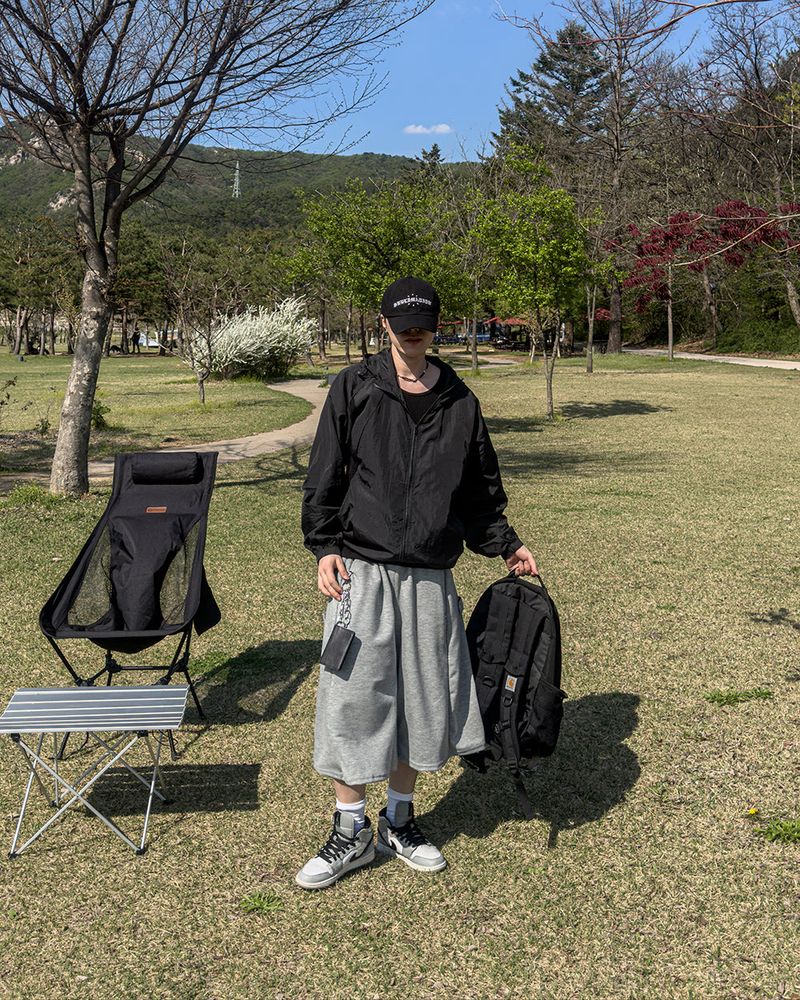 Insert Mesh Hood Windbreaker