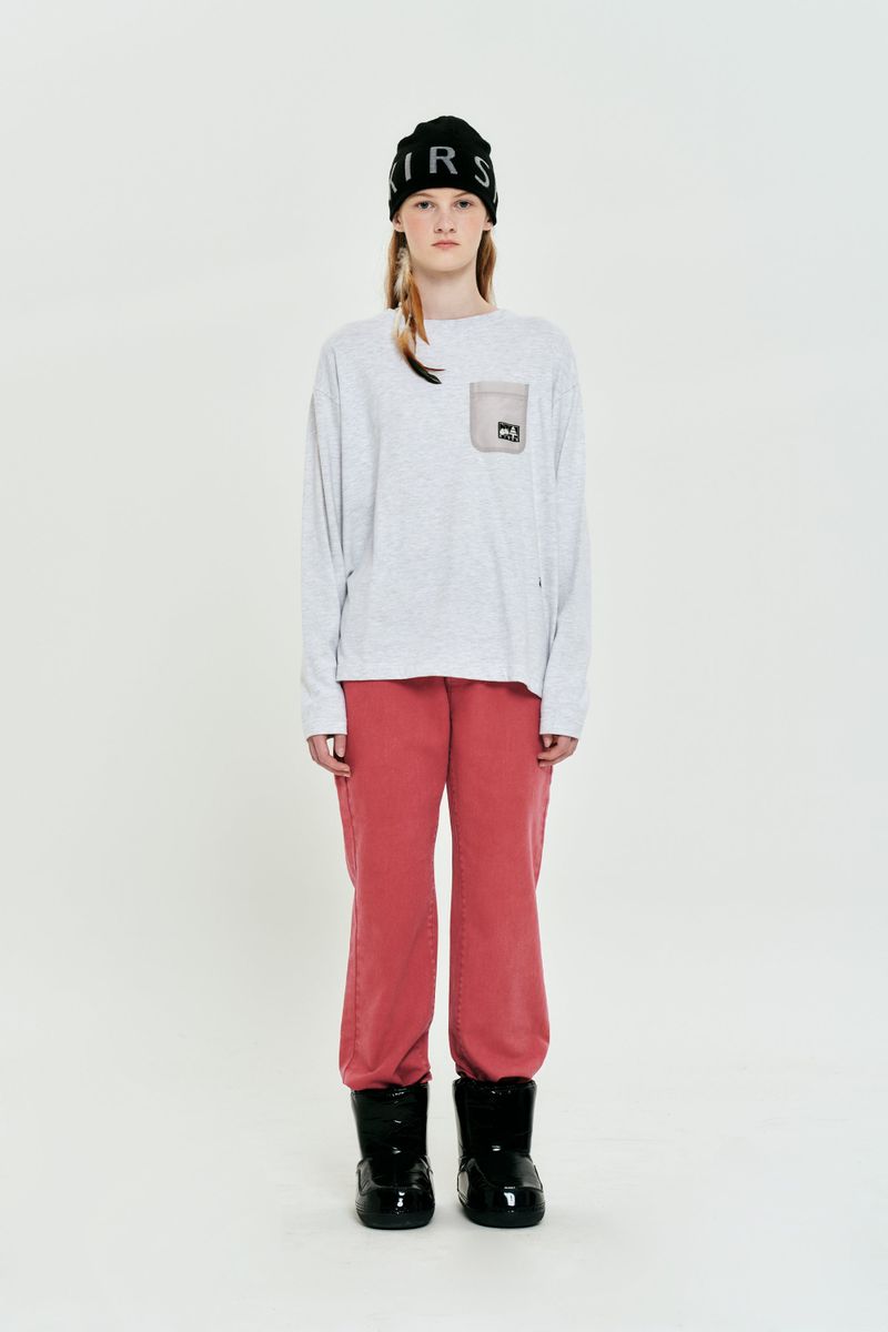 NOMAD GRAPHIC LONG SLEEVE [MELANGE GRAY]