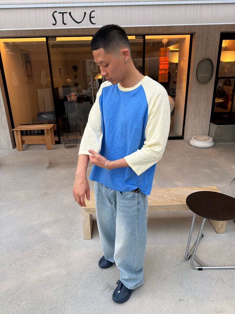 MILK DENIM WIDE PANTS