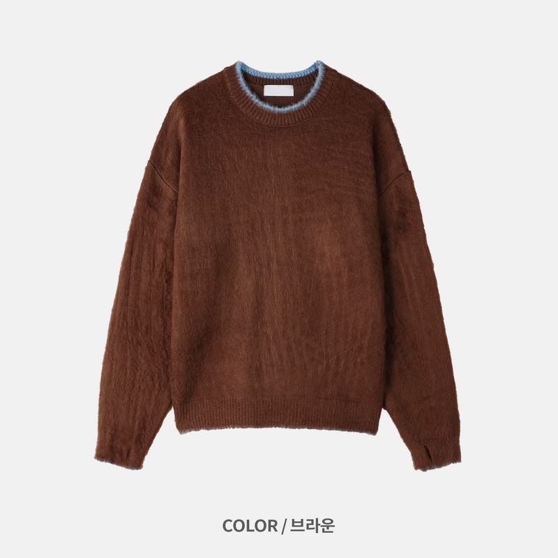 Brush Warmer Round Knit (No.839)