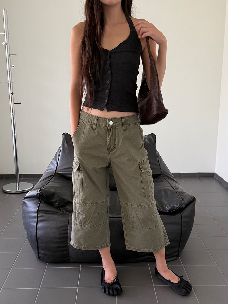 Angora sleeveless + cardigan set(3color)