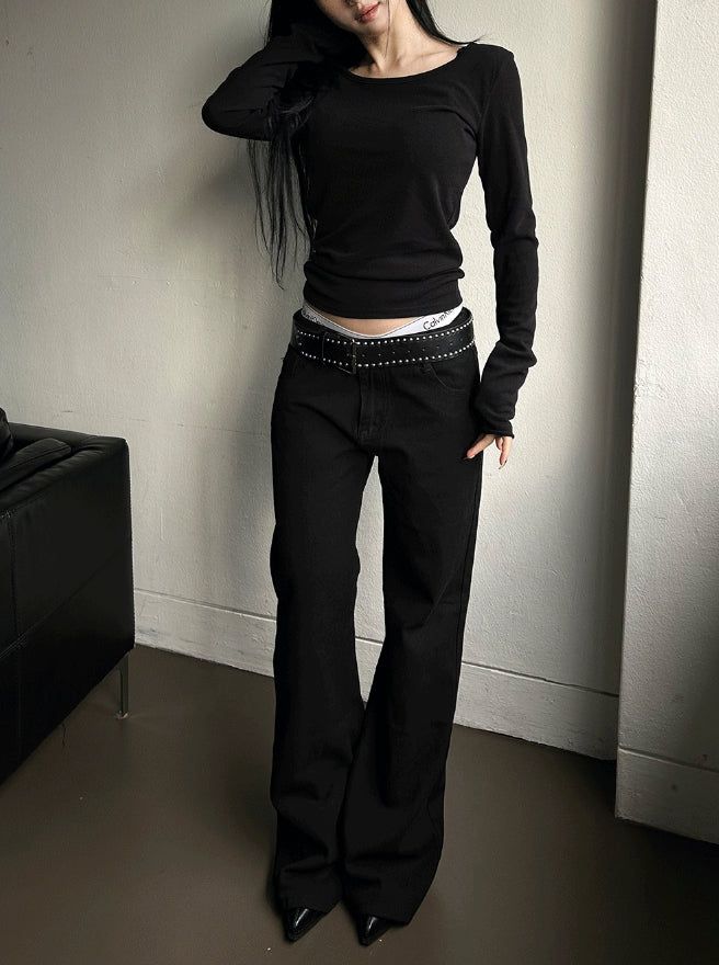 Shoulder Button Snap Inner T