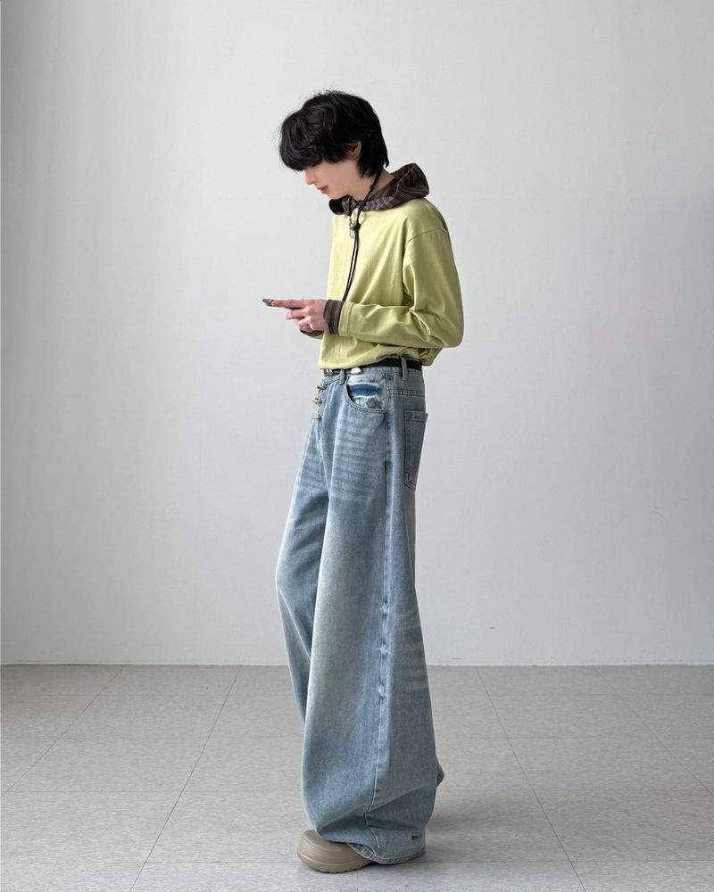 Fire Hook Balloon Denim