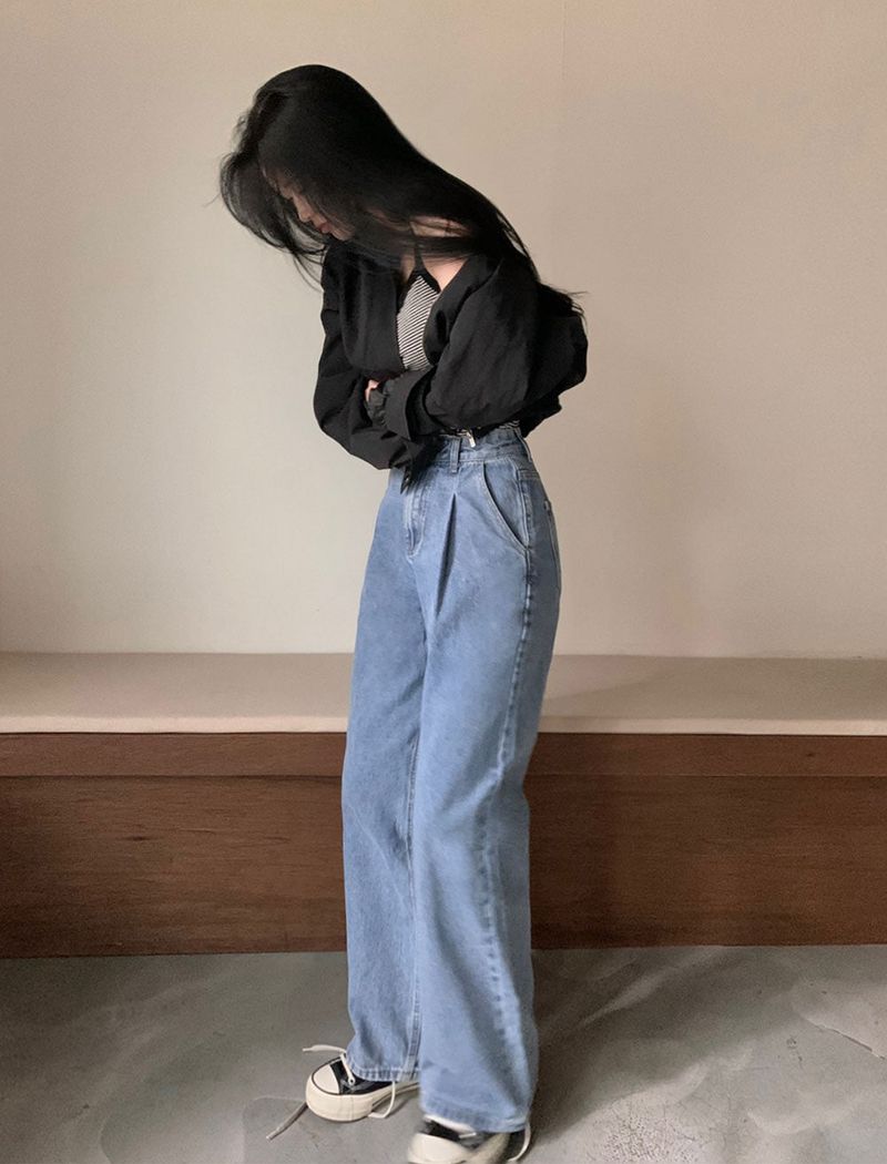 [Bellide made] Bubble Hidden Cropped Field Jacket