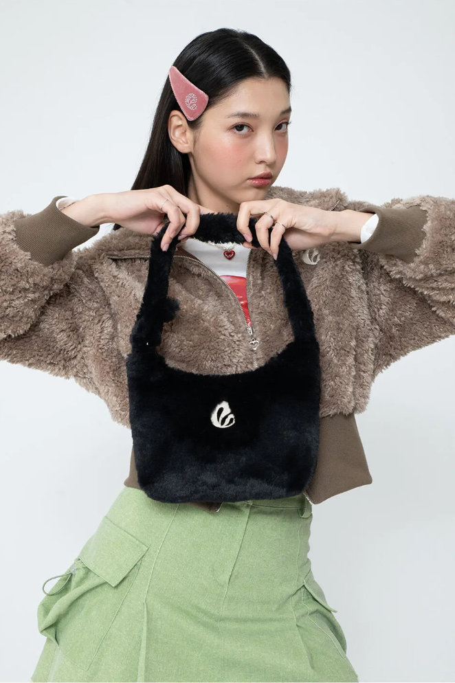 LOTSYOU（ロッツユー）の「Jennie Hobo Bag Black（Bags）」