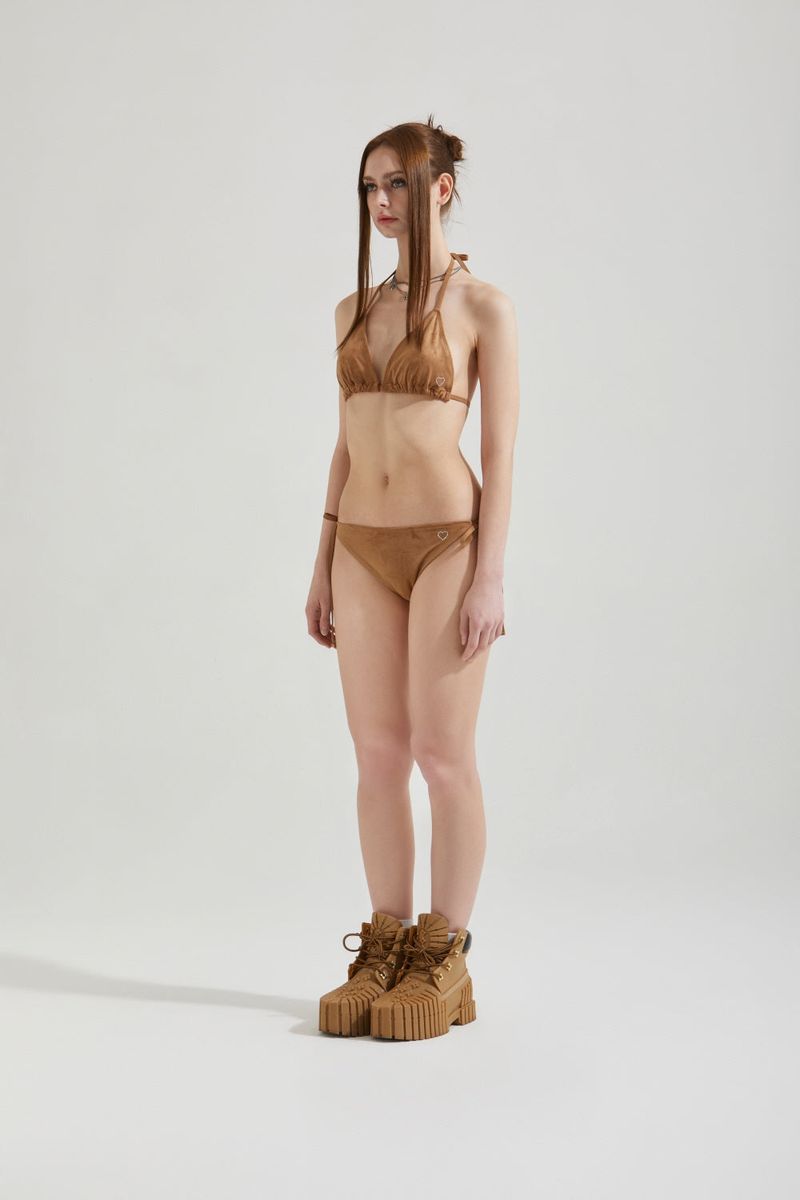 SUEDE BIKINI
