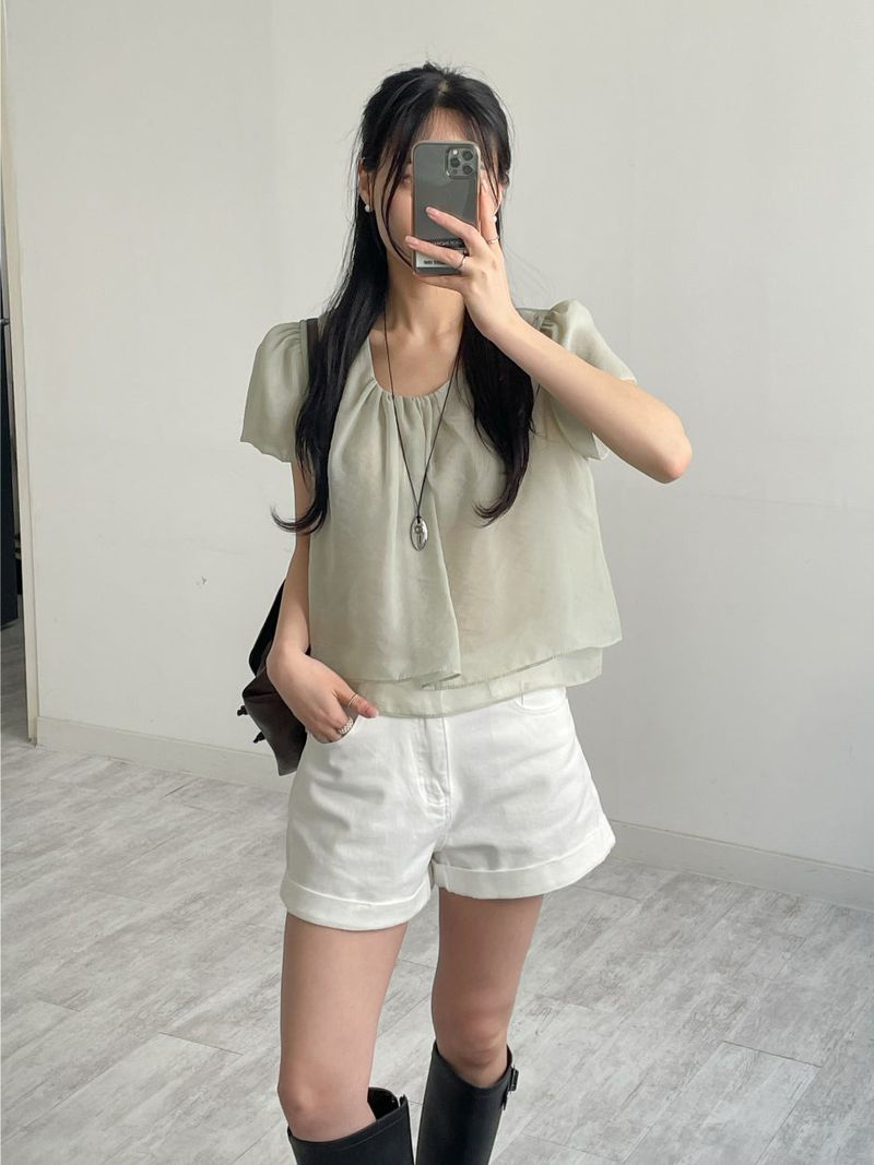 [Belt SET] Cabra Pocket Shorts