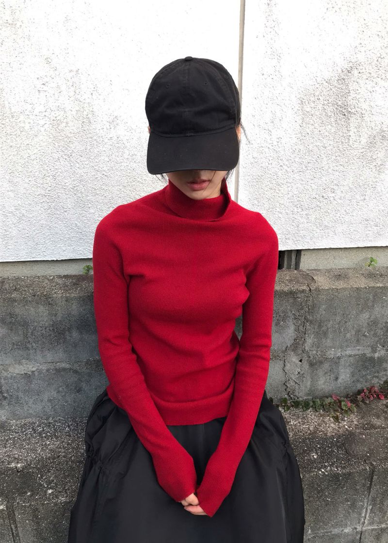 WOOL TURTLENECK KNIT