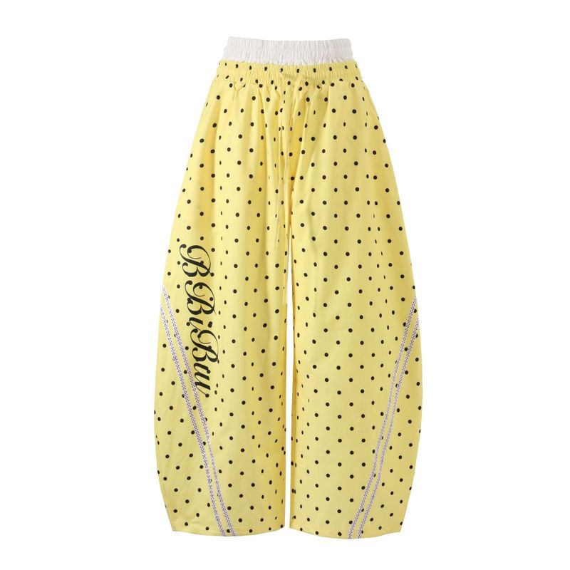 Rovi Lettering Wide Pants