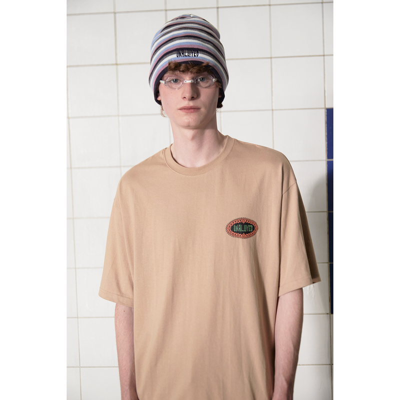 SYMBOL LOGO T SHIRT / BEIGE