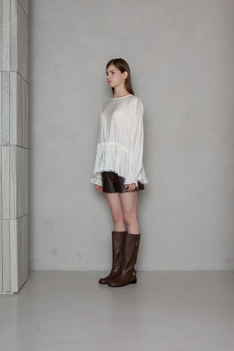 FINE LONG BLOUSE