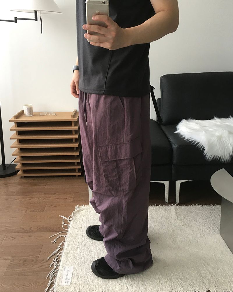 Rustle Parachute Nylon Pants