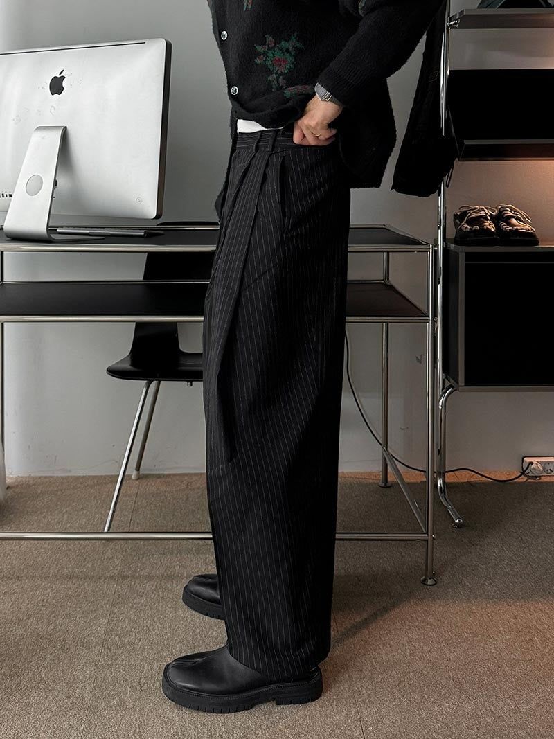 ASCLO Steady Stripe Slacks (2color)