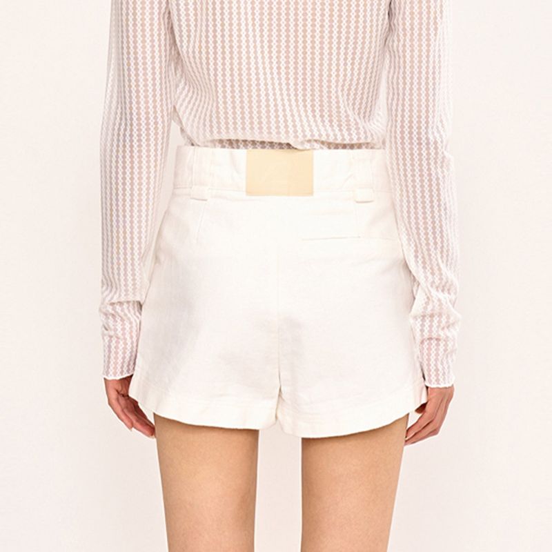 Multi-Pocket Short - White
