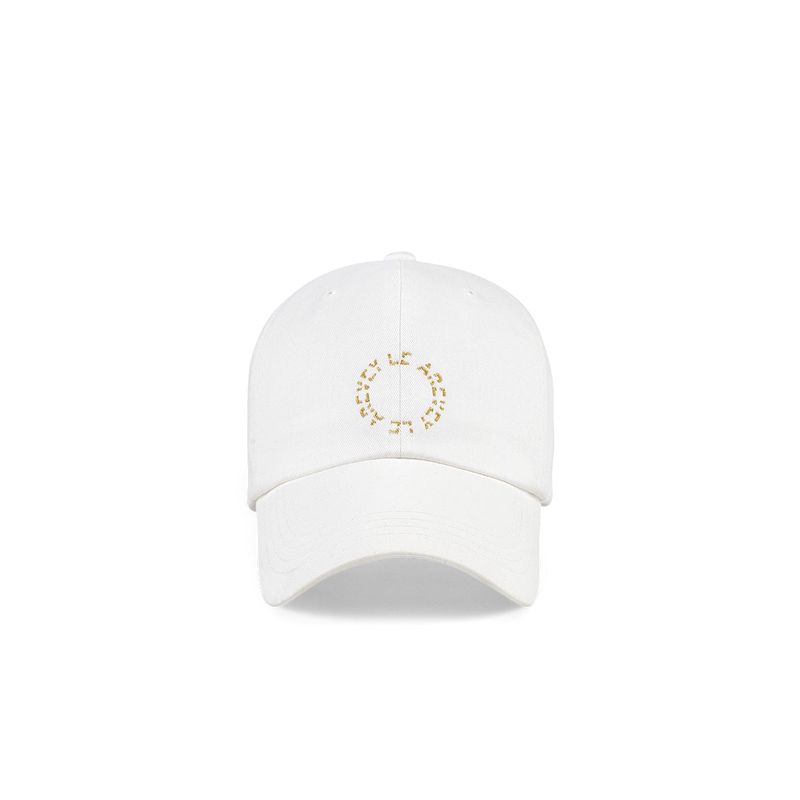 LE AREVEY(アルヴェイ)の「LE AREVEY SIGNATURE CIRCLE WHITE (GOLD EDITION)(Hats)」